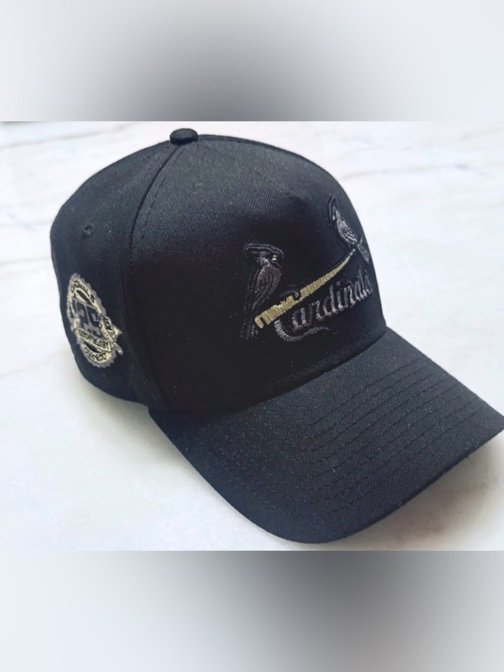 New Era 9forty A-Frame SnapBack STL Cardinals 125th Season Patch Exclusive, Rare